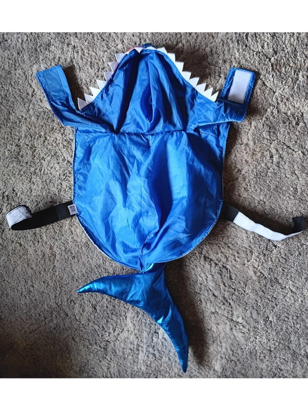💙 Vibrant Life Shark Dog Costume XL Metallic Blue Pet Pets Halloween